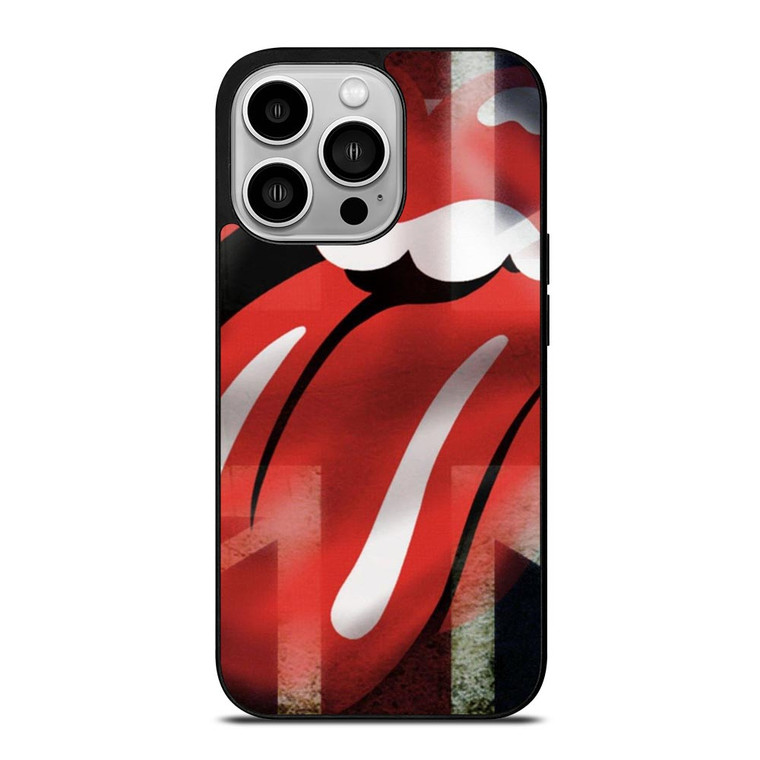 THE ROLLING STONES BRITISH FLAG LOGO iPhone 14 Pro Case