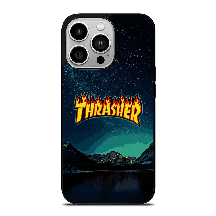 THRASHER SKATEBOARD MAGAZINE SKY NIGHT iPhone 14 Pro Case THRASHER SKATEBOARD MAGAZINE SKY NIGHT iPhone 14 Pro Case