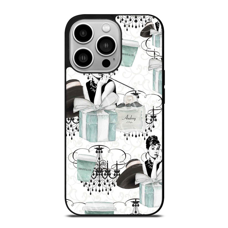 TIFFANY AND CO COLLAGE iPhone 14 Pro Case