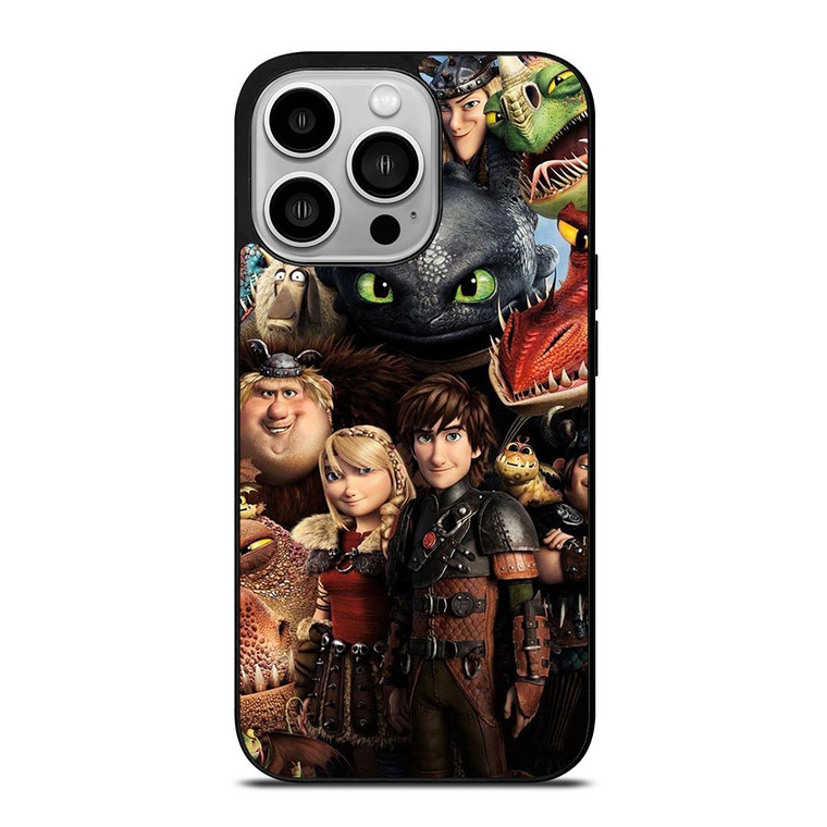 TOOTHLESS TRAIN YOUR DRAGON CHARACTER iPhone 14 Pro Case