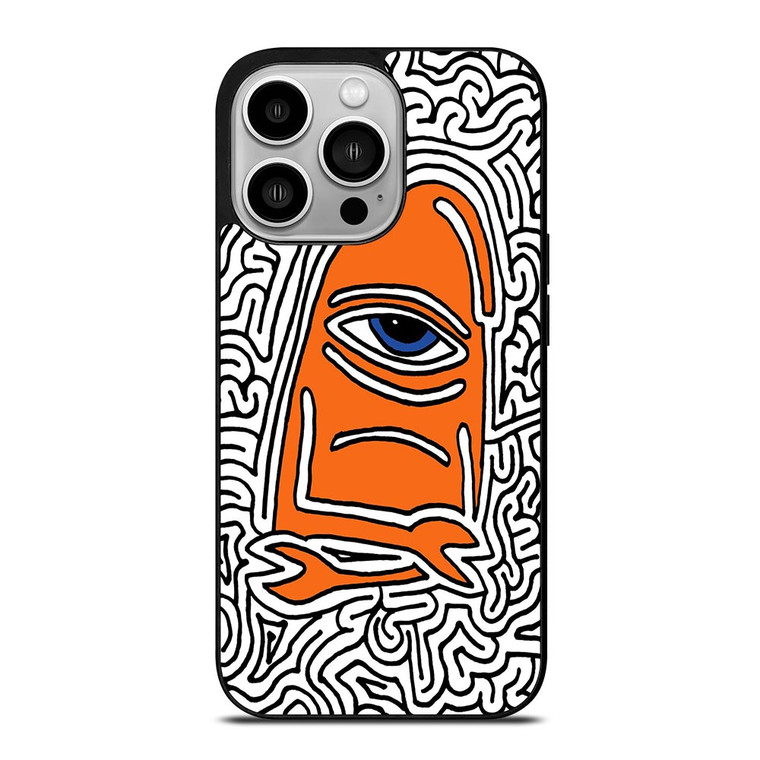 TOY MACHINE SKATEBOARD DOODLE iPhone 14 Pro Case