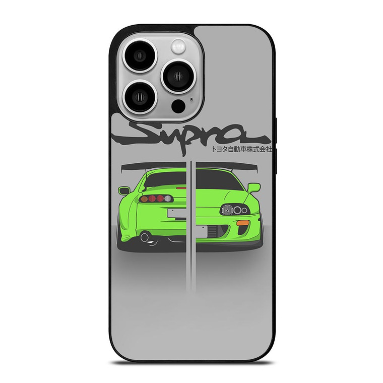 TOYOTA SUPRA CAR CLIPART iPhone 14 Pro Case