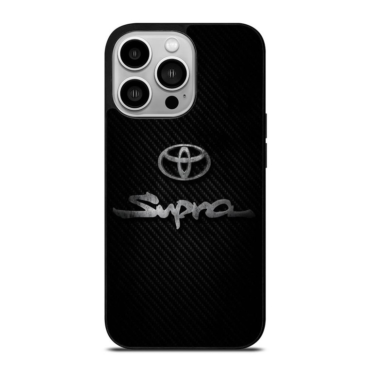 TOYOTA SUPRA CARBON LOGO iPhone 14 Pro Case