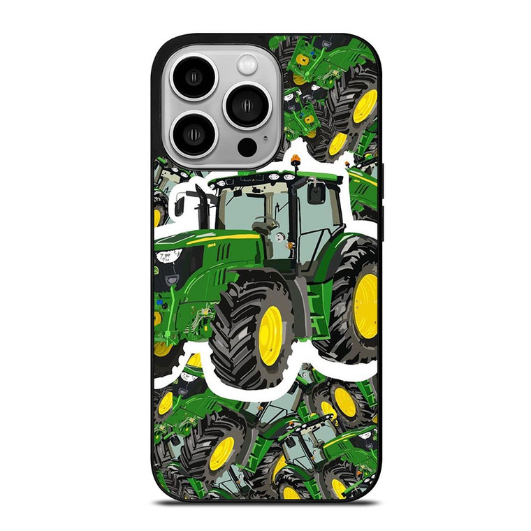 TRACTOR STICKER JOHN DEERE iPhone 14 Pro Case