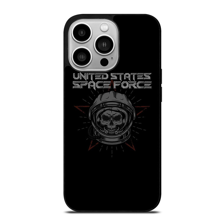 UNITED STATES SPACE FORCE SKULL iPhone 14 Pro Case
