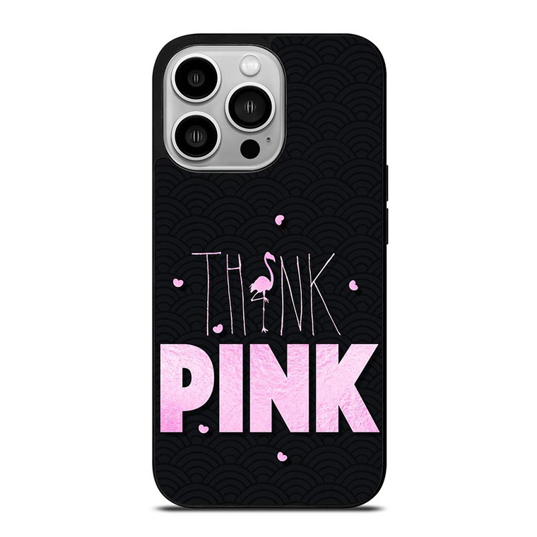 VICTORIA'S SECRET THINK PINK LOGO iPhone 14 Pro Case