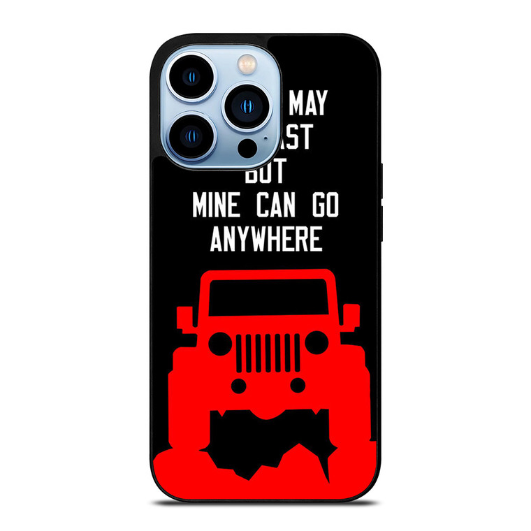 JEEP ADVENTURE QUOTE iPhone 13 Pro Max Case JEEP ADVENTURE QUOTE iPhone 13 Pro Max Case