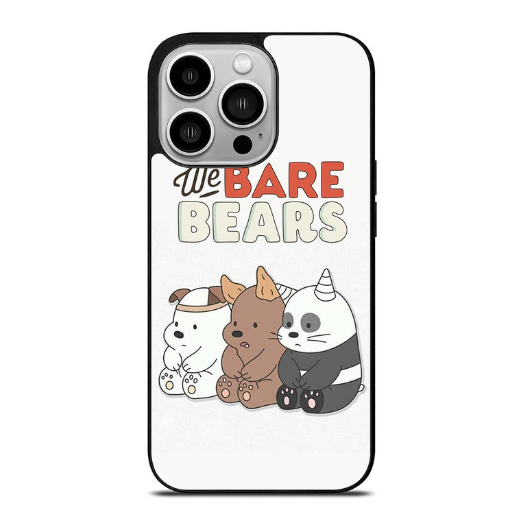 WE BARE BEARS CARTOON iPhone 14 Pro Case