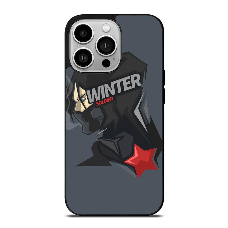 WINTER SOLDIER CLIPART iPhone 14 Pro Case