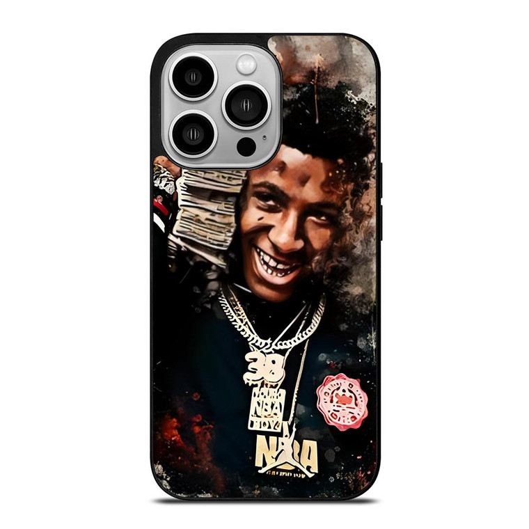 YOUNGBOY NEVER BROKE AGAIN ABSTRAC iPhone 14 Pro Case