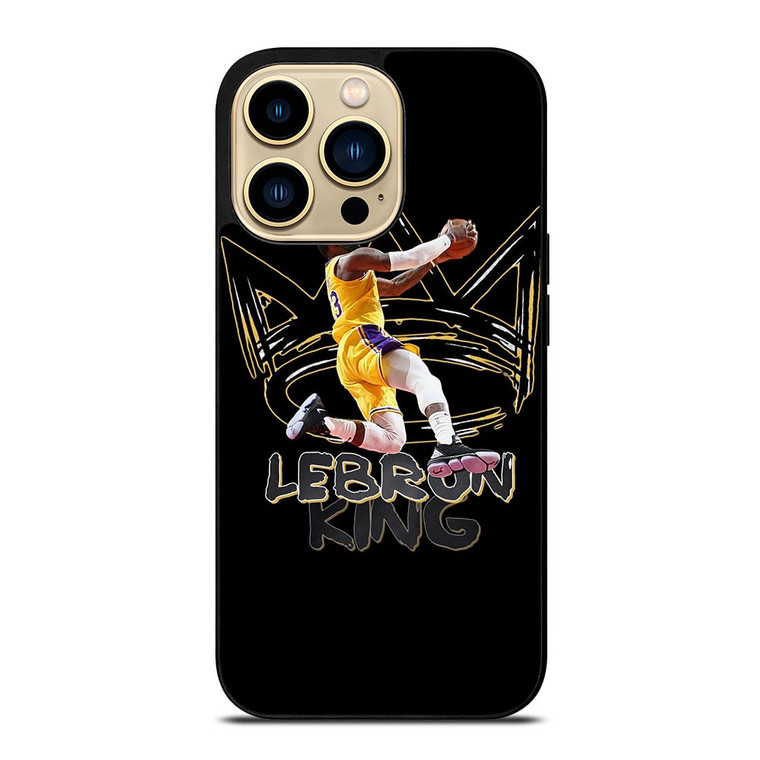 LEBRON JAMES KING NBA iPhone 14 Pro Max Case