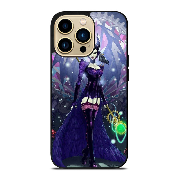 MALEFICENT DISNEY VILLAIN FAN ART iPhone 14 Pro Max Case