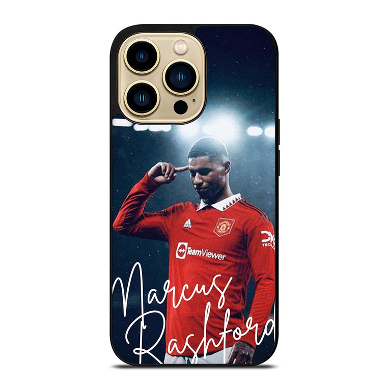 MARCUS RASHFORD MANCHESTER UNITED CELEBRATION iPhone 14 Pro Max Case
