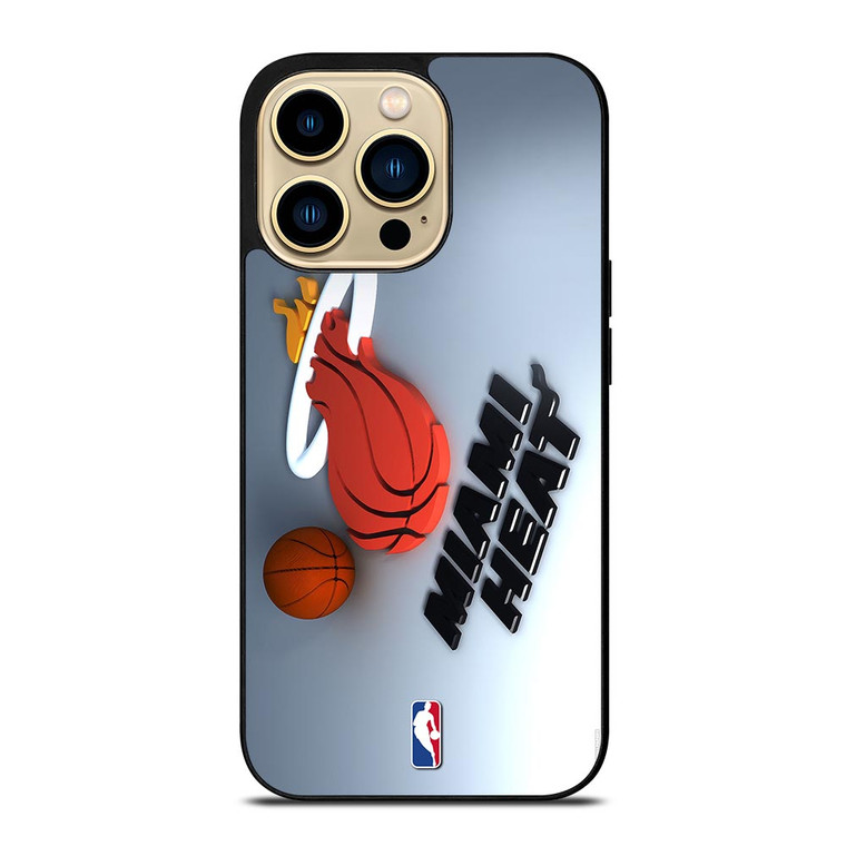 MIAMI HEAT BASKETBALL TEAM iPhone 14 Pro Max Case