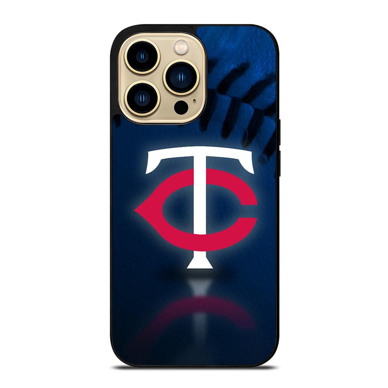 MINNESOTA TWINS MLB BASEBALL LOGO iPhone 14 Pro Max Case