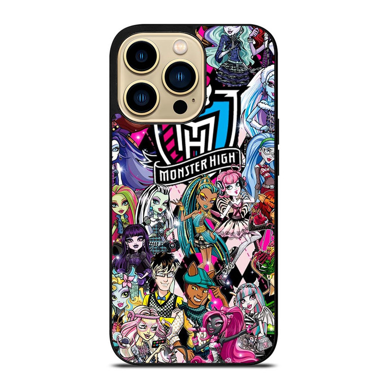 MONSTER HIGH COLLAGE iPhone 14 Pro Max Case