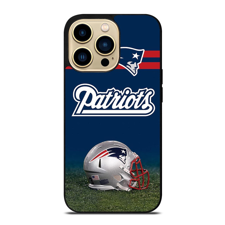 NEW ENGLAND PATRIOTS HELMET LOGO iPhone 14 Pro Max Case