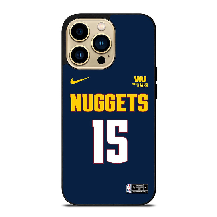 NIKOLA JOKIC DENVER NUGGETS NIKE iPhone 14 Pro Max Case