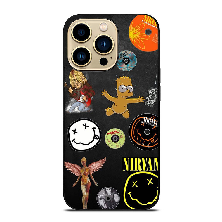 NIRVANA BAND COLLAGE iPhone 14 Pro Max Case NIRVANA BAND COLLAGE iPhone 14 Pro Max Case