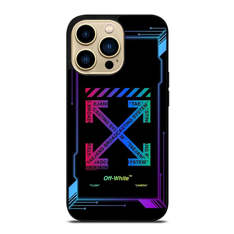 OFF WHITE BLACK NEBULA iPhone 14 Pro Max Case OFF WHITE BLACK NEBULA iPhone 14 Pro Max Case