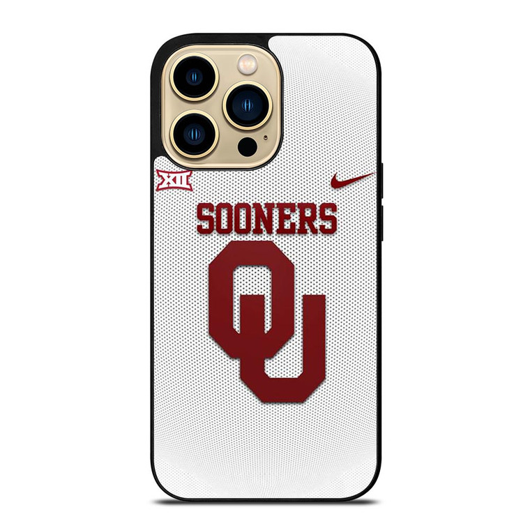 OKLAHOMA SOONERS JERSEY iPhone 14 Pro Max Case