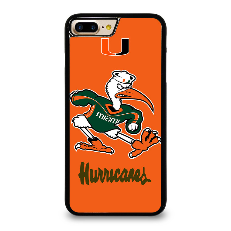 MIAMI HURRICANES LOGO iPhone 7 Plus Case
