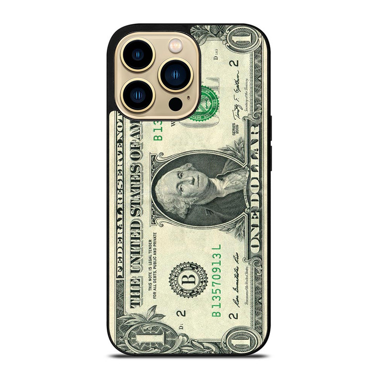 ONE DOLLAR UNITED STATES iPhone 14 Pro Max Case ONE DOLLAR UNITED STATES iPhone 14 Pro Max Case