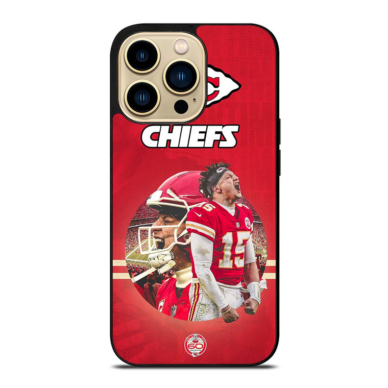 PATRICK MAHOMES 15 KANSAS CITY CHIEFS iPhone 14 Pro Max Case