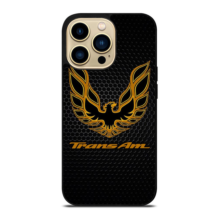 PONTIAC TRANS AM FIREBIRD METAL LOGO iPhone 14 Pro Max Case