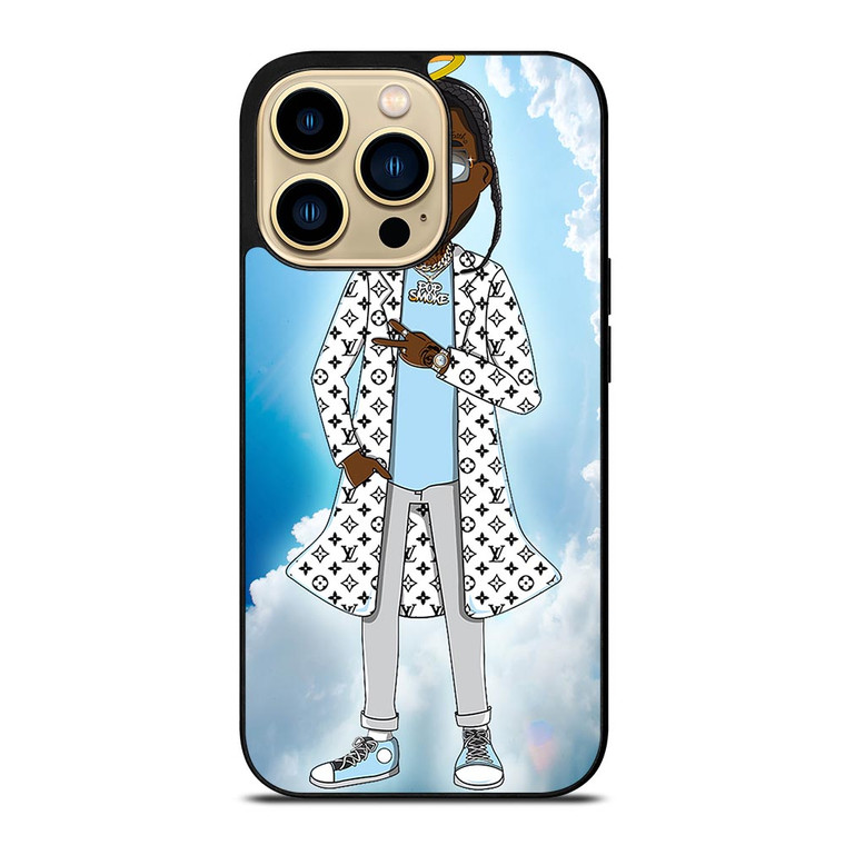 POP SMOKE RAPPER CARTOON iPhone 14 Pro Max Case