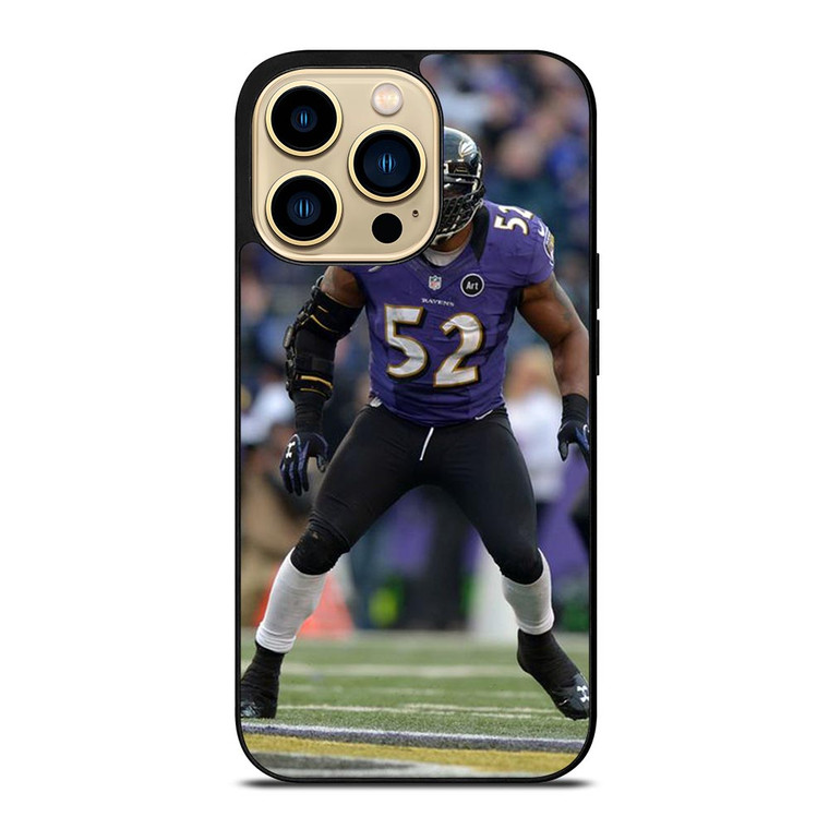 RAY LEWIS BALTIMORE RAVENS iPhone 14 Pro Max Case