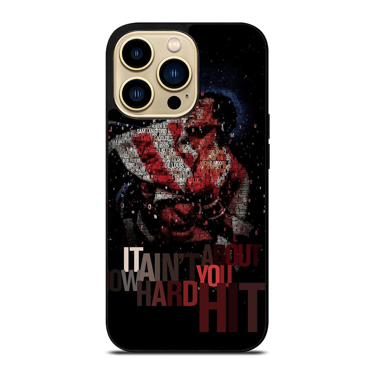 ROCKY BALBOA QUOTE iPhone 14 Pro Max Case ROCKY BALBOA QUOTE iPhone 14 Pro Max Case