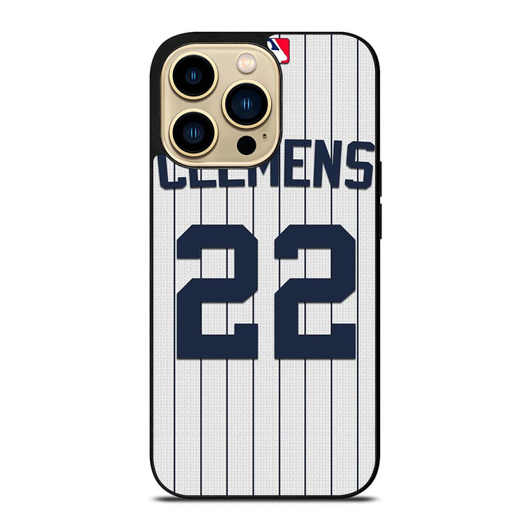 ROGER CLEMENS NEW YORK YANKEES iPhone 14 Pro Max Case