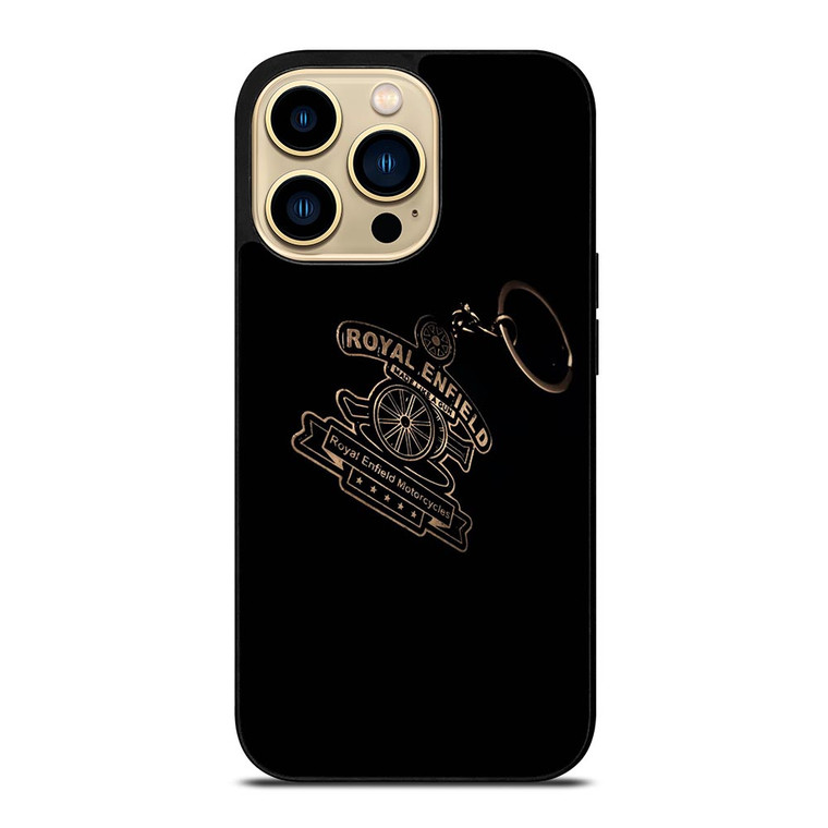ROYAL ENFIELD KEY CHAN BLACK LOGO iPhone 14 Pro Max Case ROYAL ENFIELD KEY CHAN BLACK LOGO iPhone 14 Pro Max Case