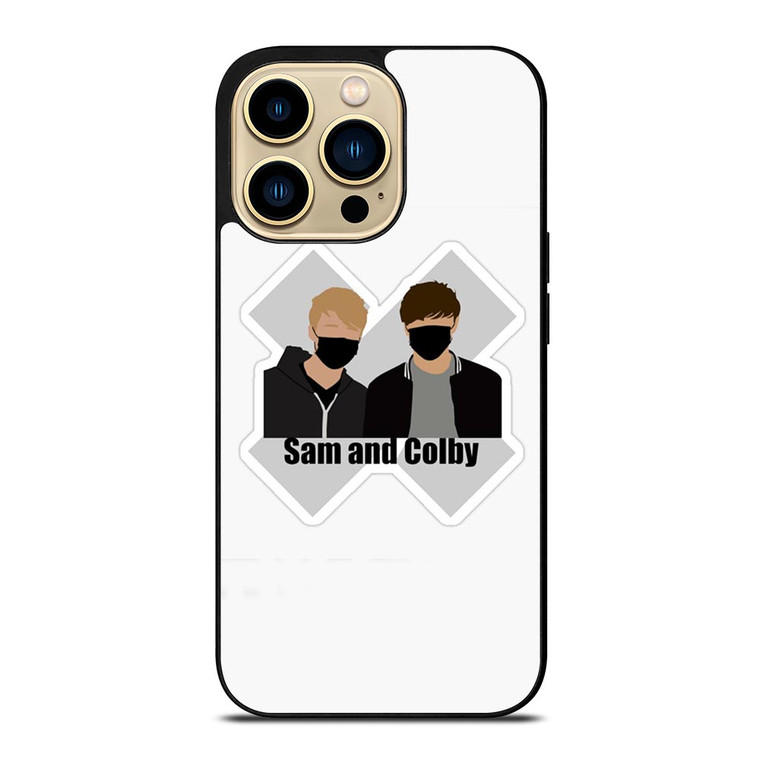 SAM AND COLBY XPLR ARTWORK iPhone 14 Pro Max Case