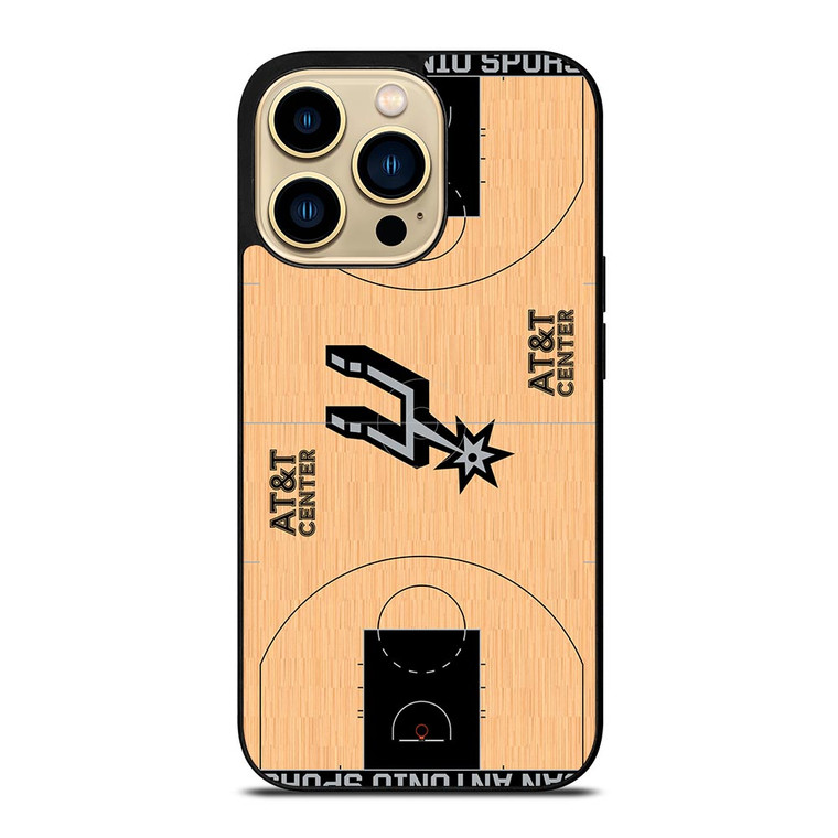 SAN ANTONIO SPURS BASKET FIELD iPhone 14 Pro Max Case