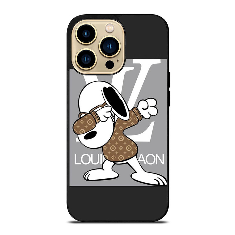 SNOOPY BROWN LOUIS iPhone 14 Pro Max Case