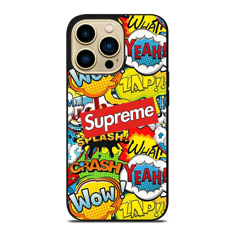 SUPREME CARTOON HALFTONE iPhone 14 Pro Max Case