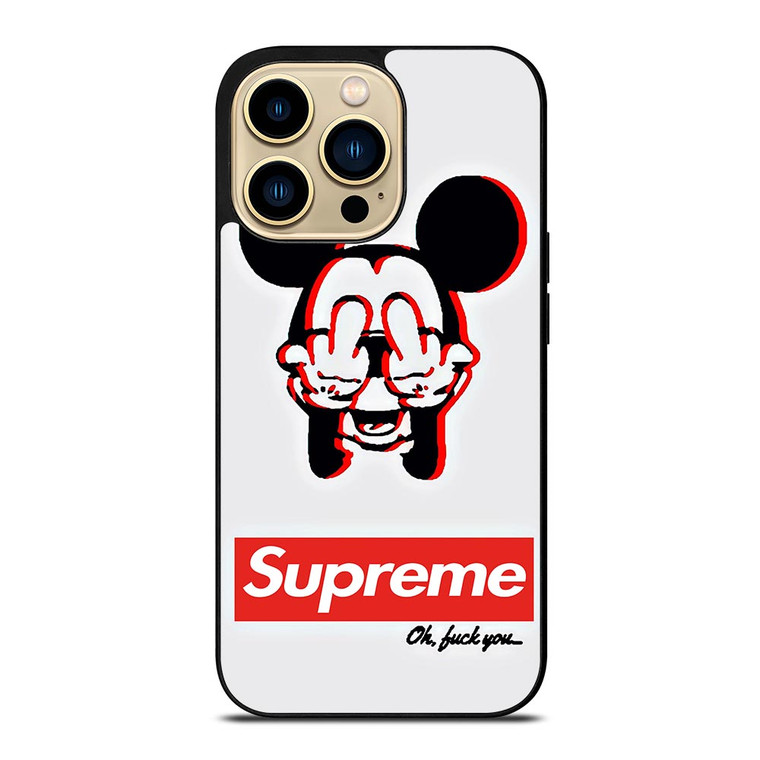 SUPREME MICKEY MOUSE iPhone 14 Pro Max Case