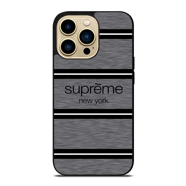SUPREME NEW YORK STRIPE iPhone 14 Pro Max Case SUPREME NEW YORK STRIPE iPhone 14 Pro Max Case