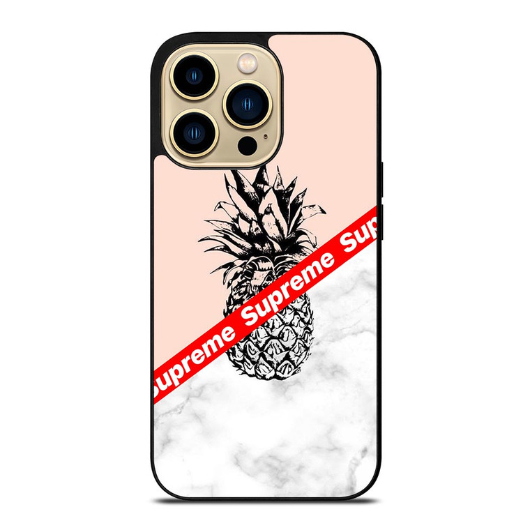 SUPREME PINEAPPLE iPhone 14 Pro Max Case