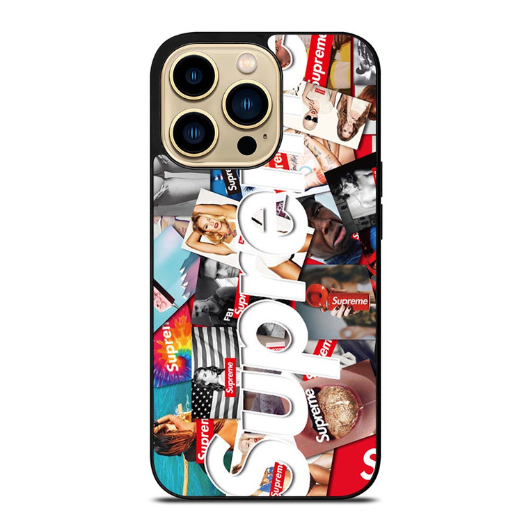SUPREME STICKER FASHION SEXY iPhone 14 Pro Max Case