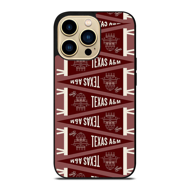 TEXAS AGGIES FLAG iPhone 14 Pro Max Case