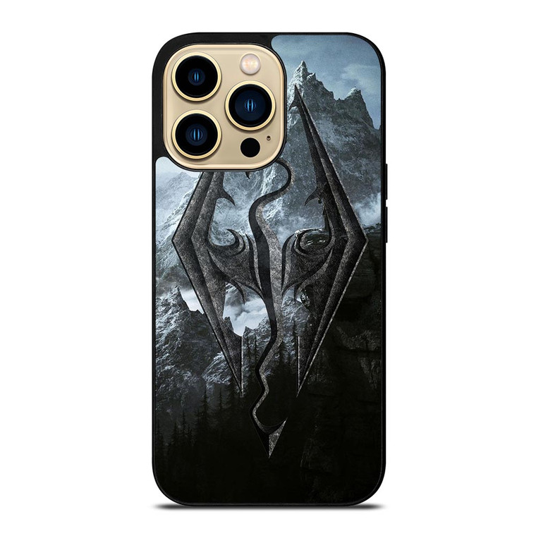 THE ELDER SCROLLS V SKYRIM LOGO iPhone 14 Pro Max Case