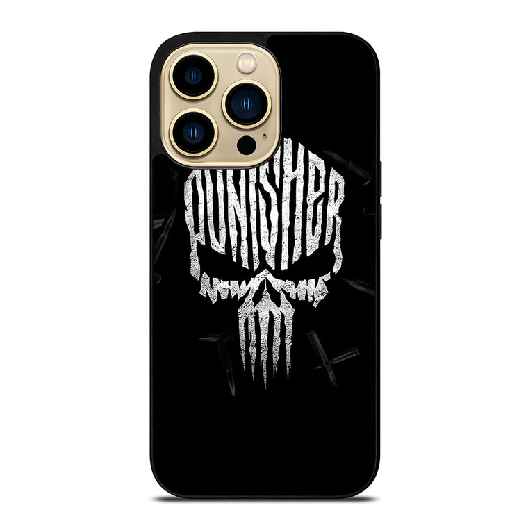 THE PUNISHER LOGO BULLETS iPhone 14 Pro Max Case