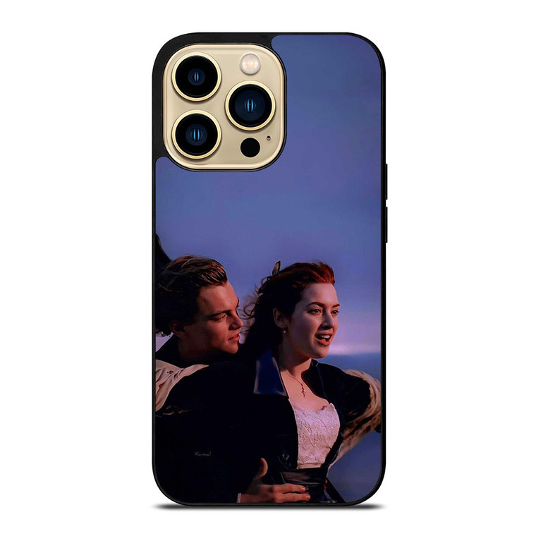 THE TITANIC JACK AND ROSE SHIP iPhone 14 Pro Max Case