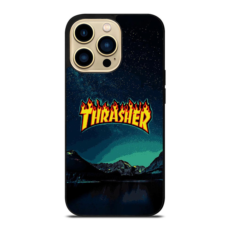 THRASHER SKATEBOARD MAGAZINE SKY NIGHT iPhone 14 Pro Max Case THRASHER SKATEBOARD MAGAZINE SKY NIGHT iPhone 14 Pro Max Case