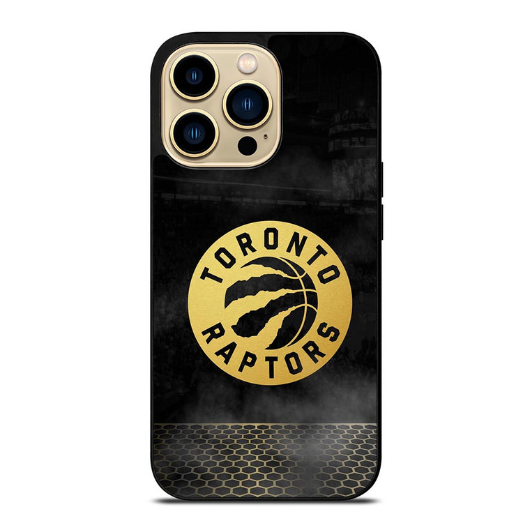 TORONTO RAPTORS GOLD LOGO iPhone 14 Pro Max Case