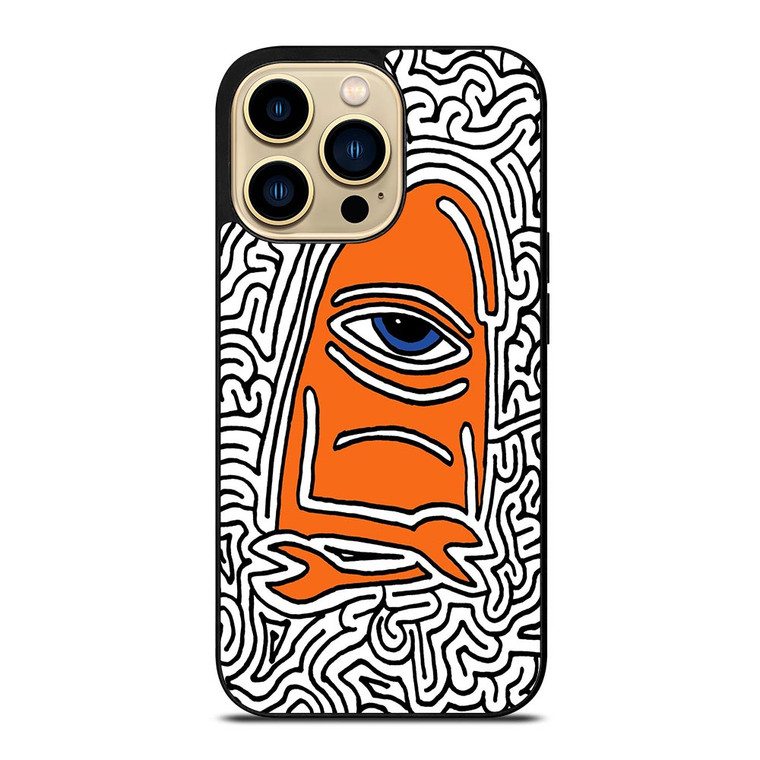 TOY MACHINE SKATEBOARD DOODLE iPhone 14 Pro Max Case