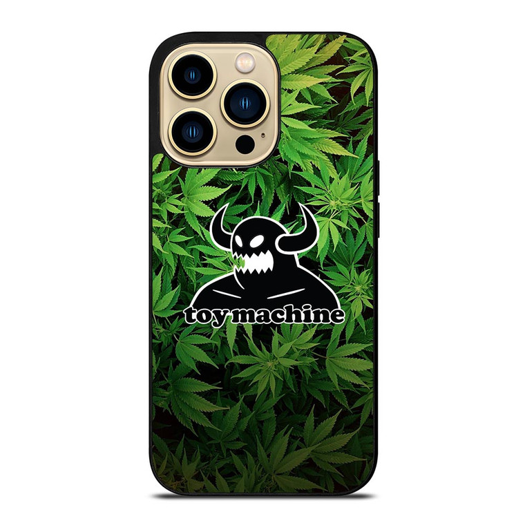 TOY MACHINE SKATEBOARD WEED iPhone 14 Pro Max Case